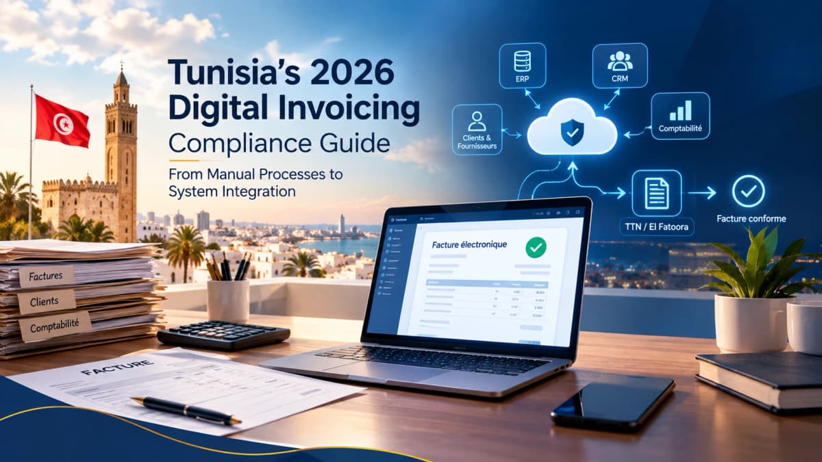 Tunisia's 2026 Digital Invoicing Compliance Guide: From Manual Processes to System Integration